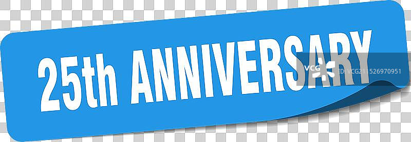 25周年贴纸标签图片素材