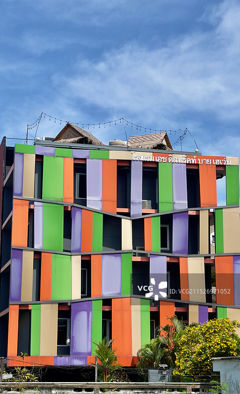 多彩建筑图片素材