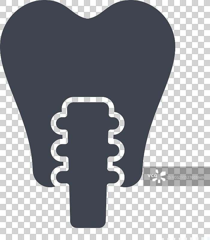 牙科修复体相关牙科符号图标图片素材