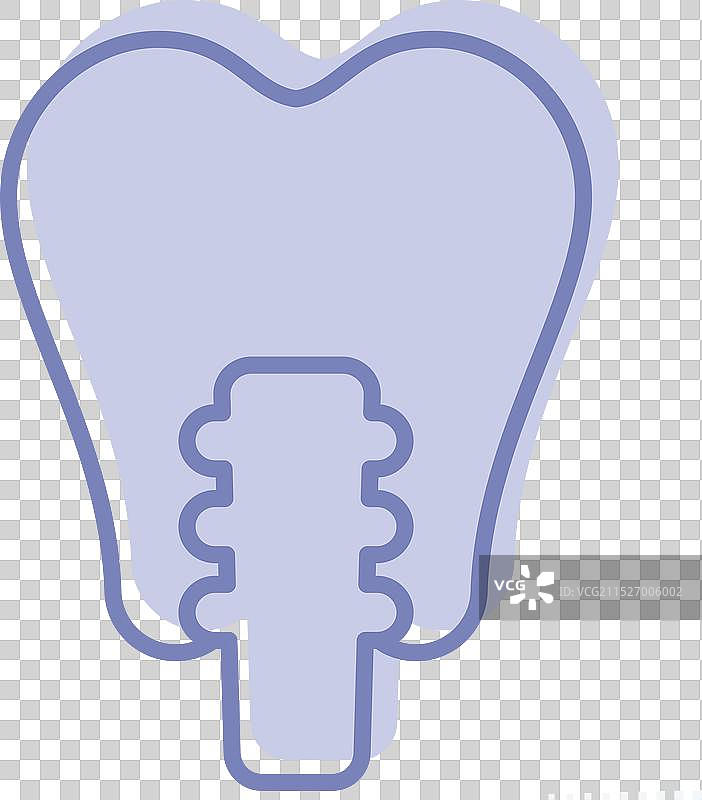 牙科修复体相关牙科符号图标图片素材