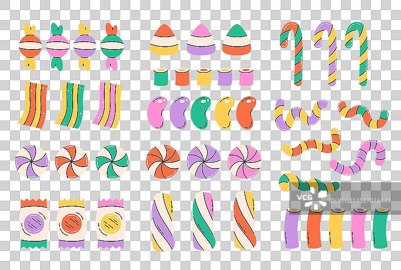 万圣节糖果系列图片素材