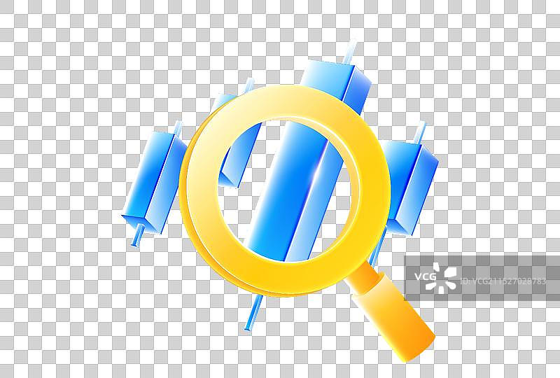 3D立体金融柱状图分析图片素材