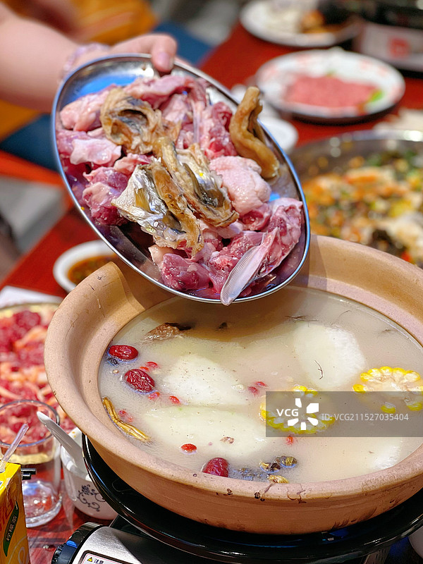 乖脯水鸭火锅图片素材