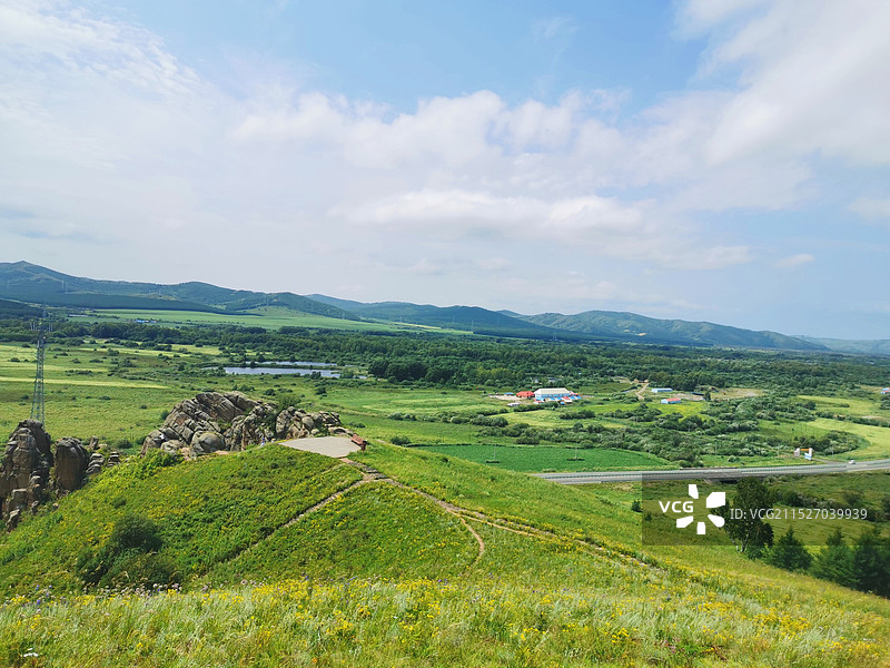 内蒙古兴安盟阿尔山玫瑰峰景区图片素材