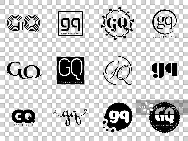 GQ公司Logo模板图片素材
