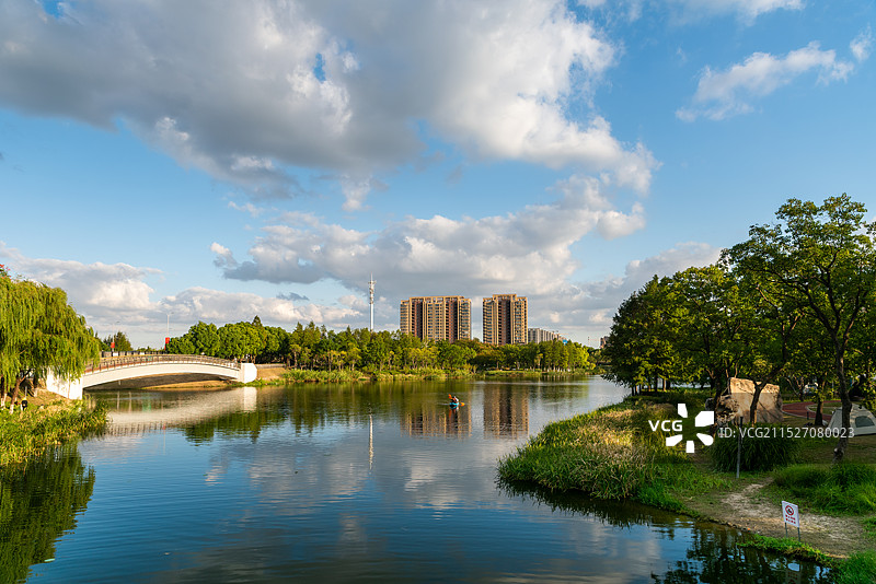 上海环湖生活区图片素材