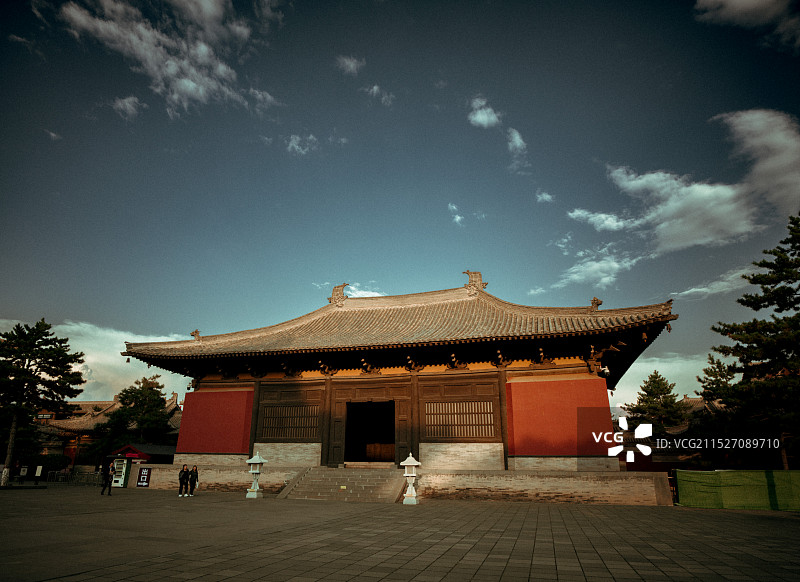 山西大同华严寺图片素材