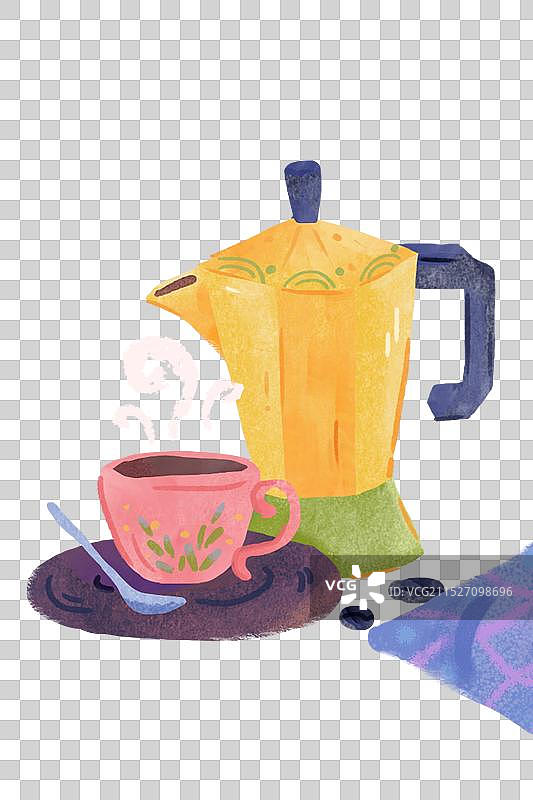 摩卡壶图片素材