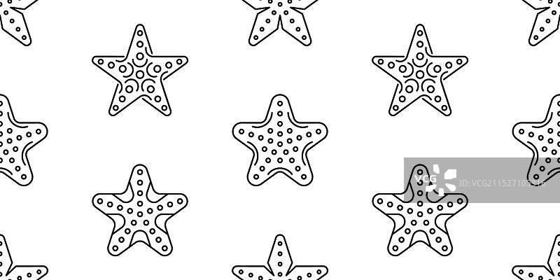 海星无缝图案图片素材
