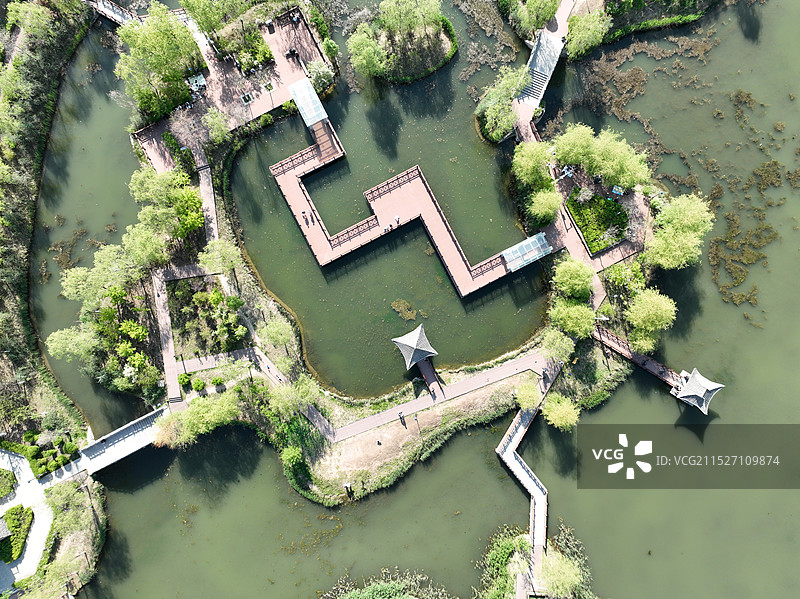 西宁北川河湿地公园图片素材