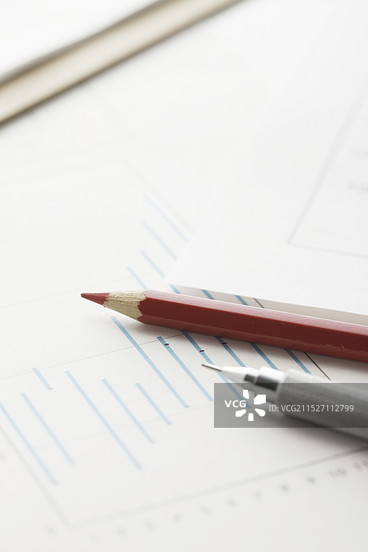 书写工具和图表图片素材