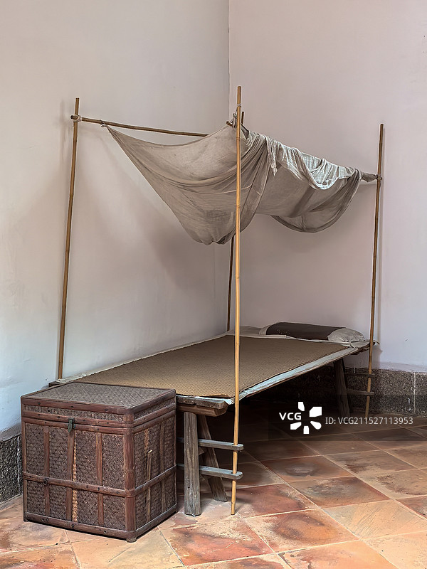 毛泽东同志在农讲所的起居室图片素材