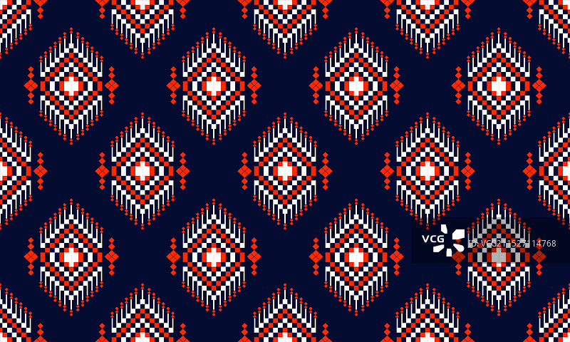 橙白深蓝像素设计背景图片素材