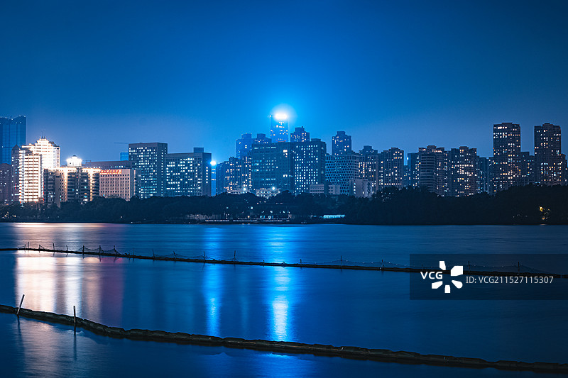 武汉夜景图片素材