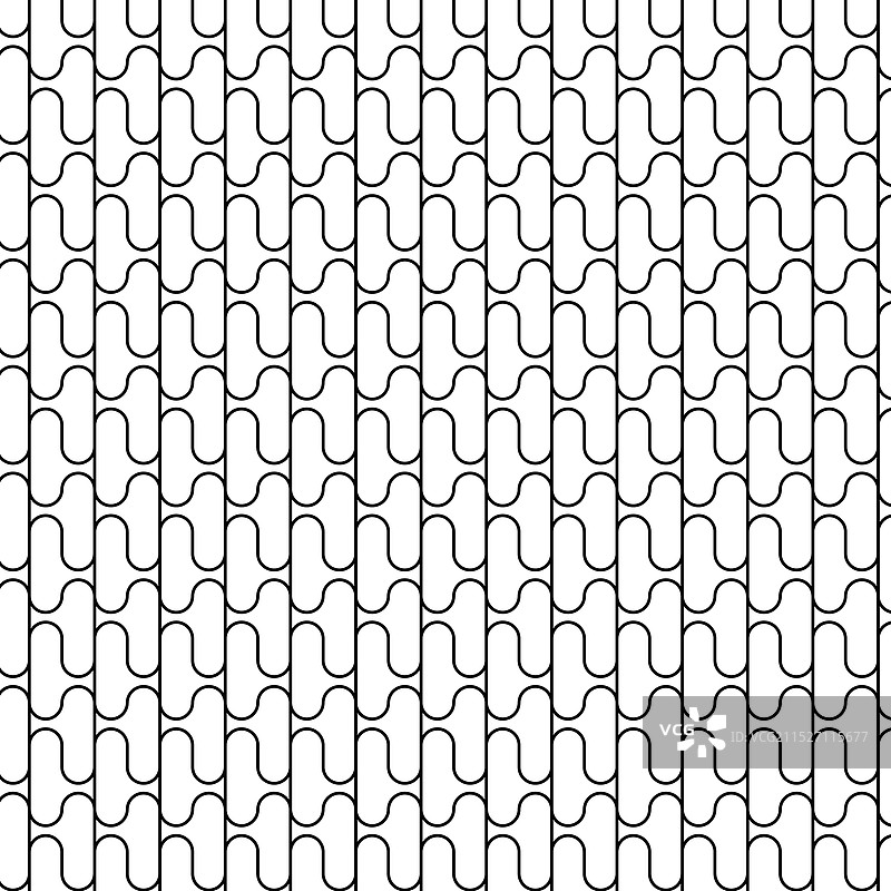 简约线条图案无缝重复白色图片素材
