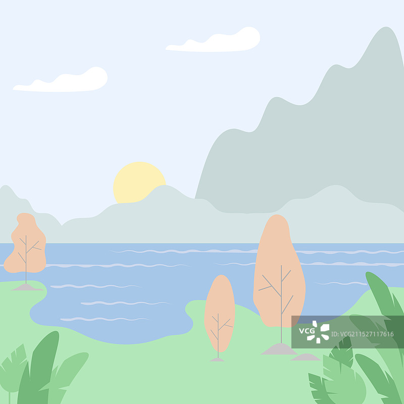 树木植物魔法乡村图片素材