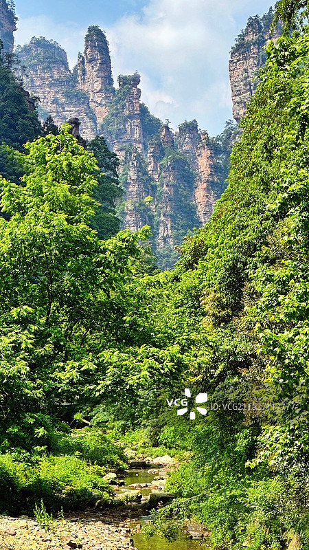 母子峰图片素材