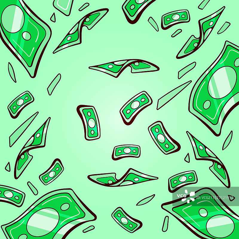 具有钞票符号的背景图片素材