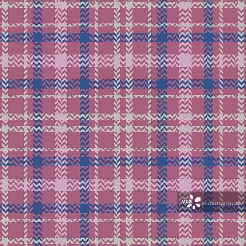 红色格子面料格子图案无缝图片素材
