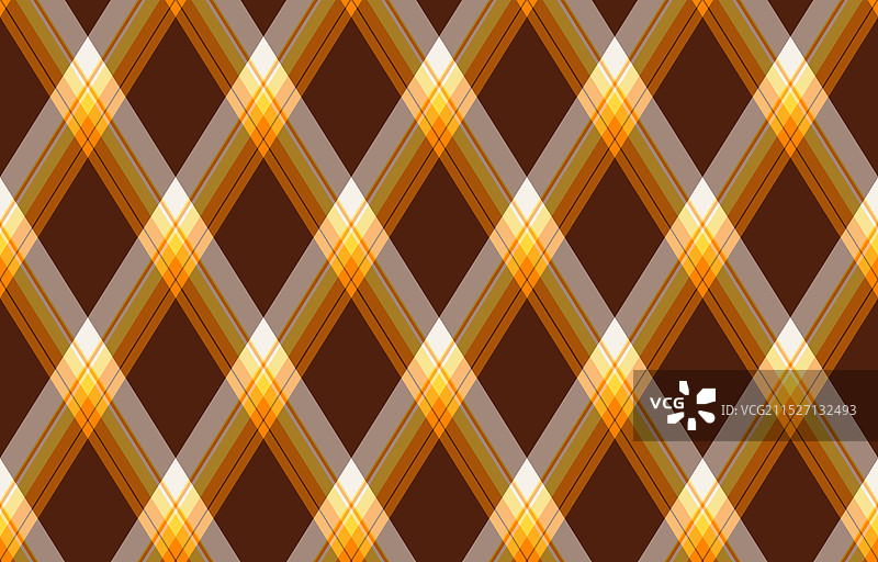 菱形几何阿盖尔花纹图片素材