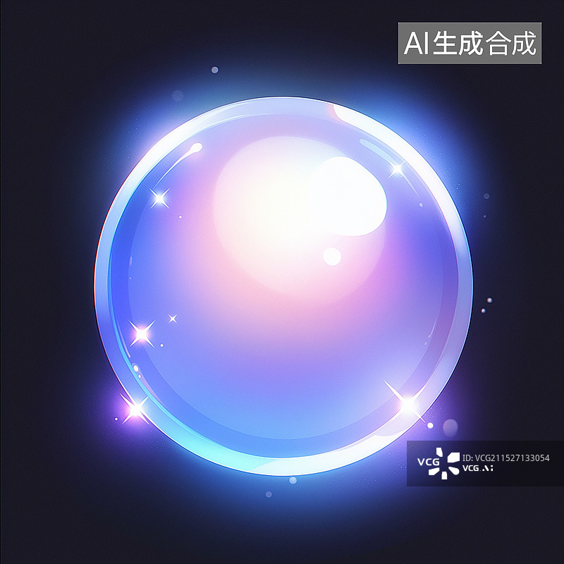 【AI数字艺术】梦幻感游戏图标插画图片素材