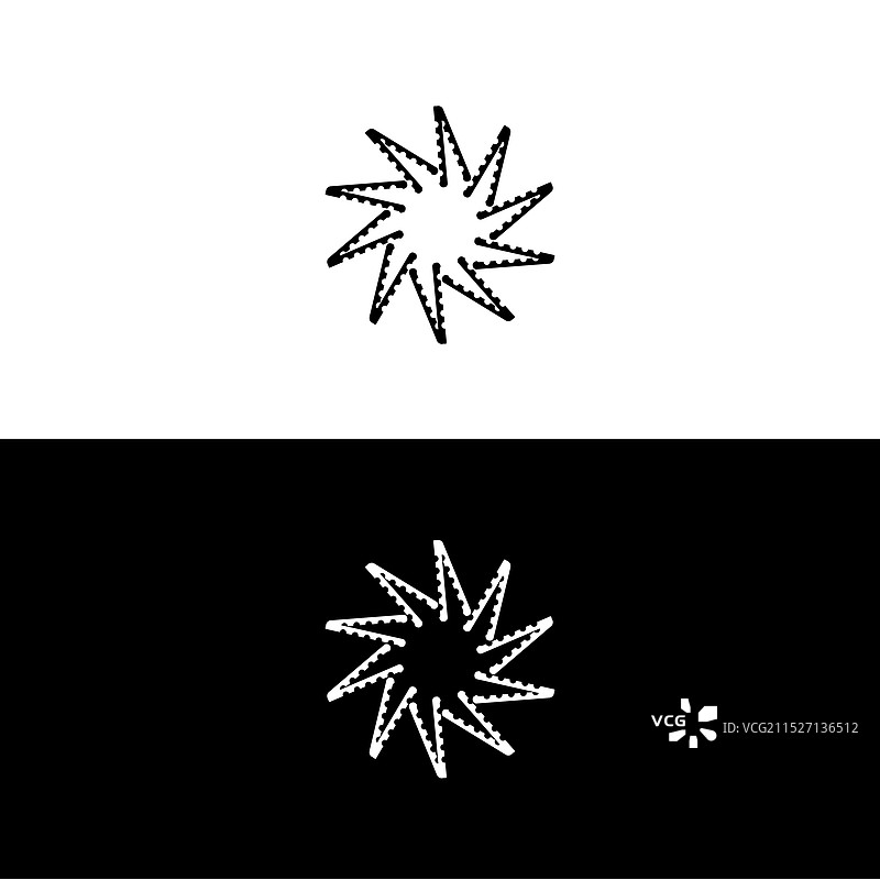 黑色油漆制成的破旧墨水圈破旧标志图片素材