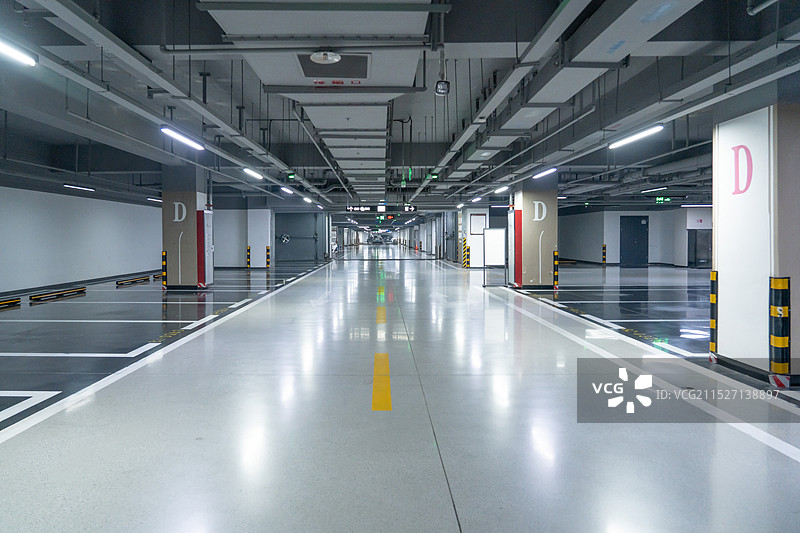 地下停车场车位车库图片素材