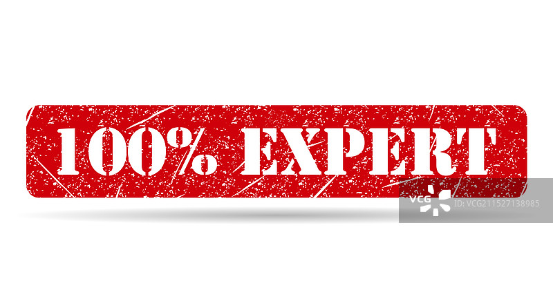 专家100阴影图章标签图片素材