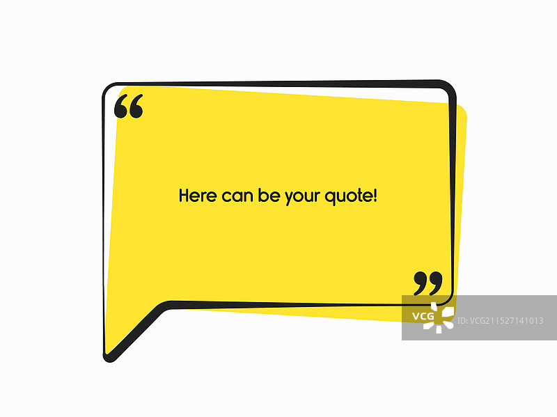 空白文本引言框消息框图片素材