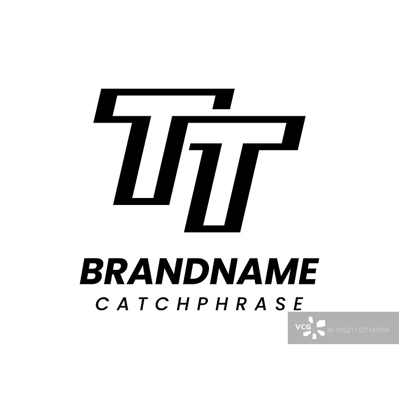 TT字母首字母组合logo图片素材