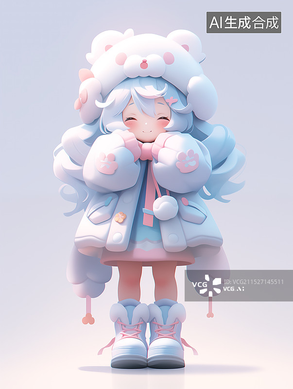 【AI数字艺术】各种职业的女孩图片素材