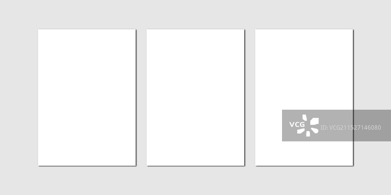 A4纸张样机模板图片素材