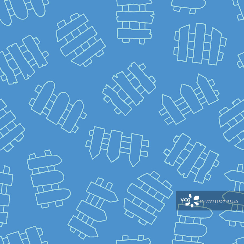 栅栏无缝图案图片素材