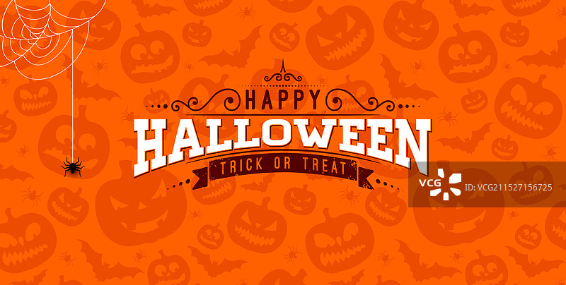 万圣节排版设计图片素材