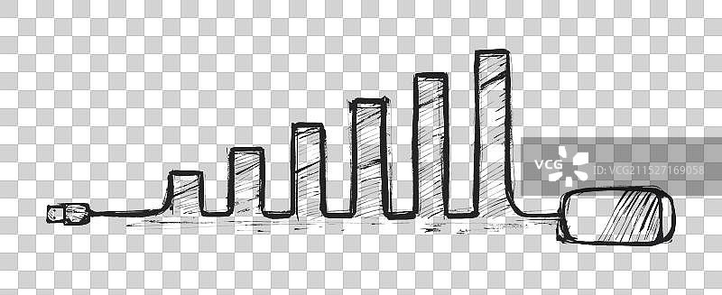 手绘老鼠图案图片素材