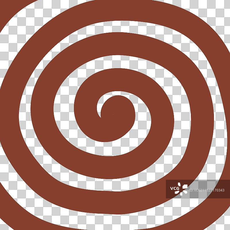 棕色背景上的漩涡设计图片素材