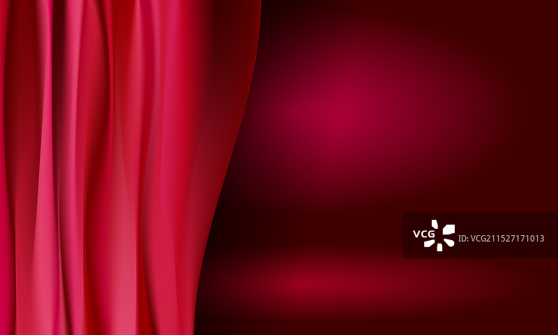 奢华红色天鹅绒剧院背景图片素材