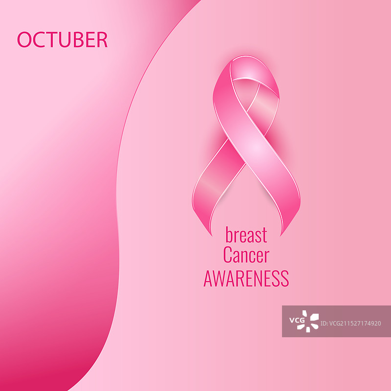 乳腺癌防治宣传月图片素材