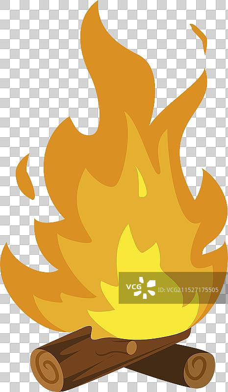 舒适聚会时，木柴燃烧正旺图片素材