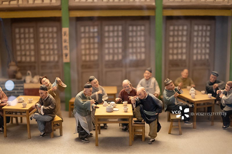 北京老舍茶馆图片素材