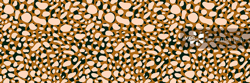 无缝图案动物毛皮纹理表面斑点图片素材