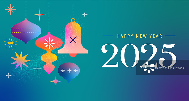 2025新年快乐背景banner图片素材