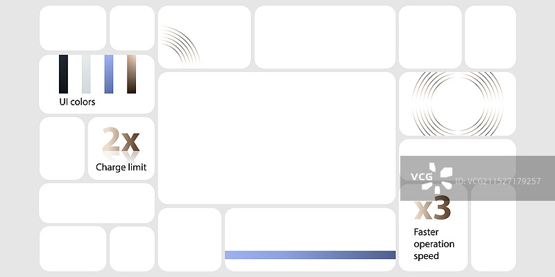 科技产品演示信息图表图片素材