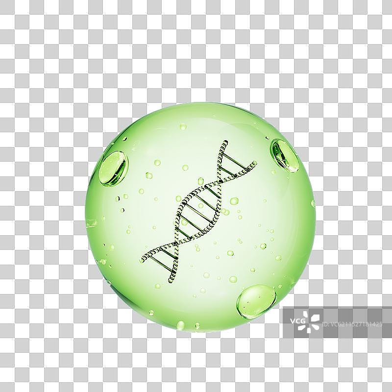 3D渲染精华微观分子结构图片素材