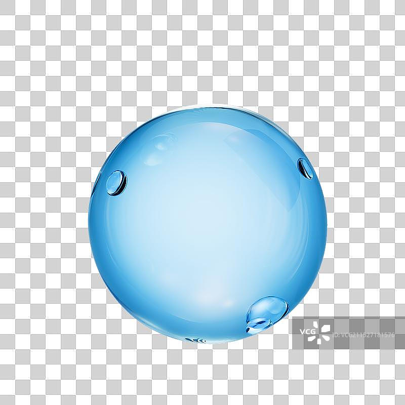 3D渲染精华微观分子结构图片素材