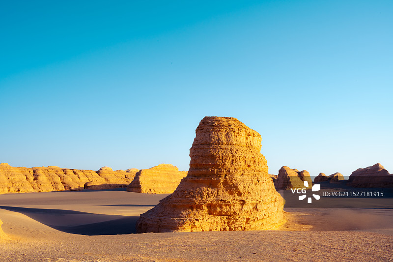 敦煌雅丹地质公园图片素材