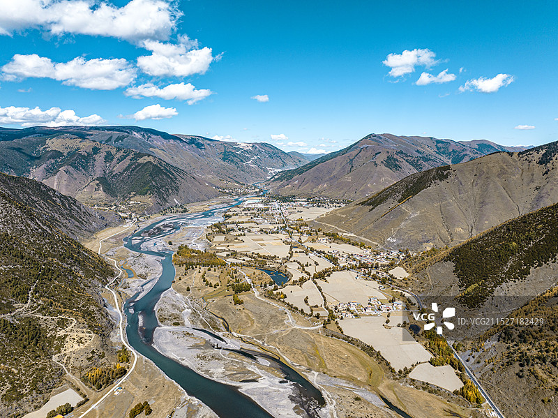 甲根坝景点图片素材