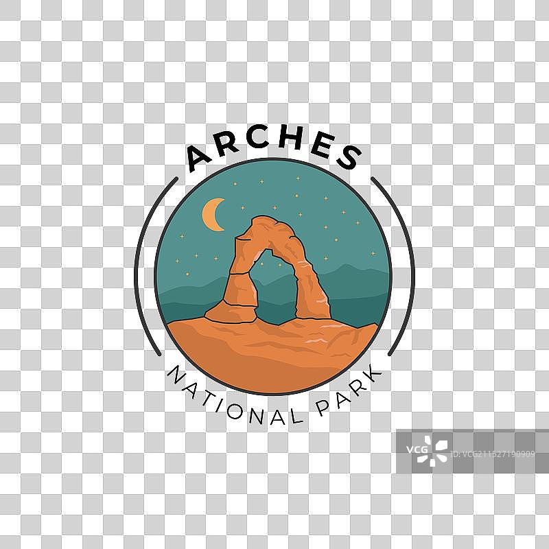 拱门国家公园，美国犹他州图片素材