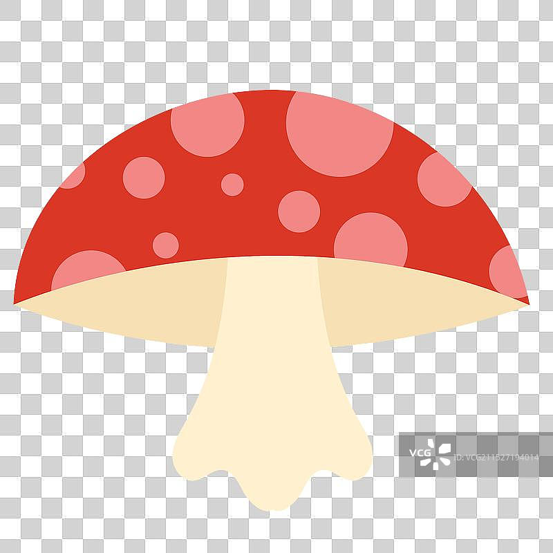 矢量蘑菇元素图片素材