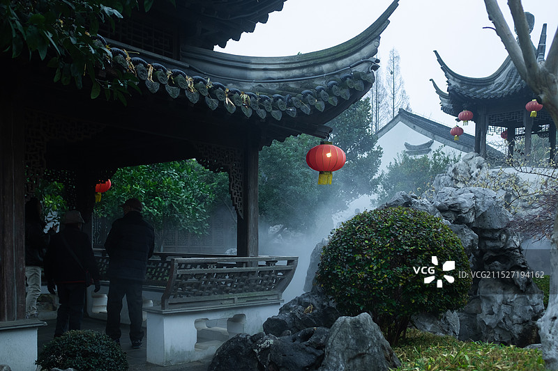 南京愚园图片素材